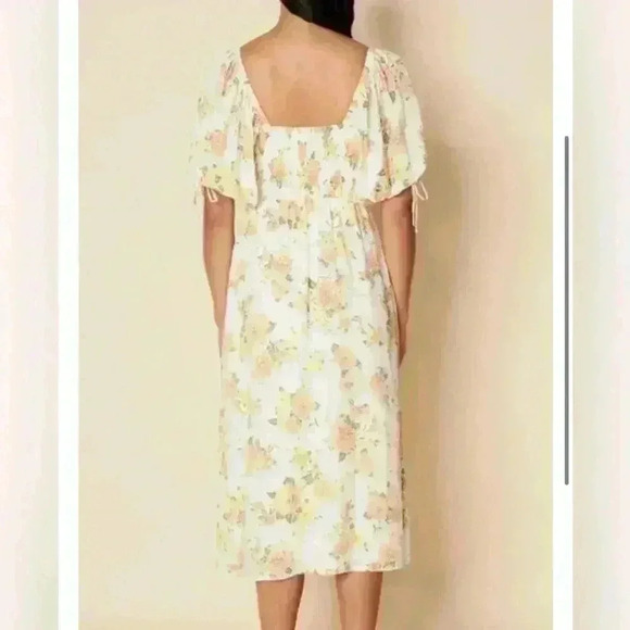 NWT Faithfull the Brand “Primrose” Midi Dress, Size 4 - Picture 2 of 7